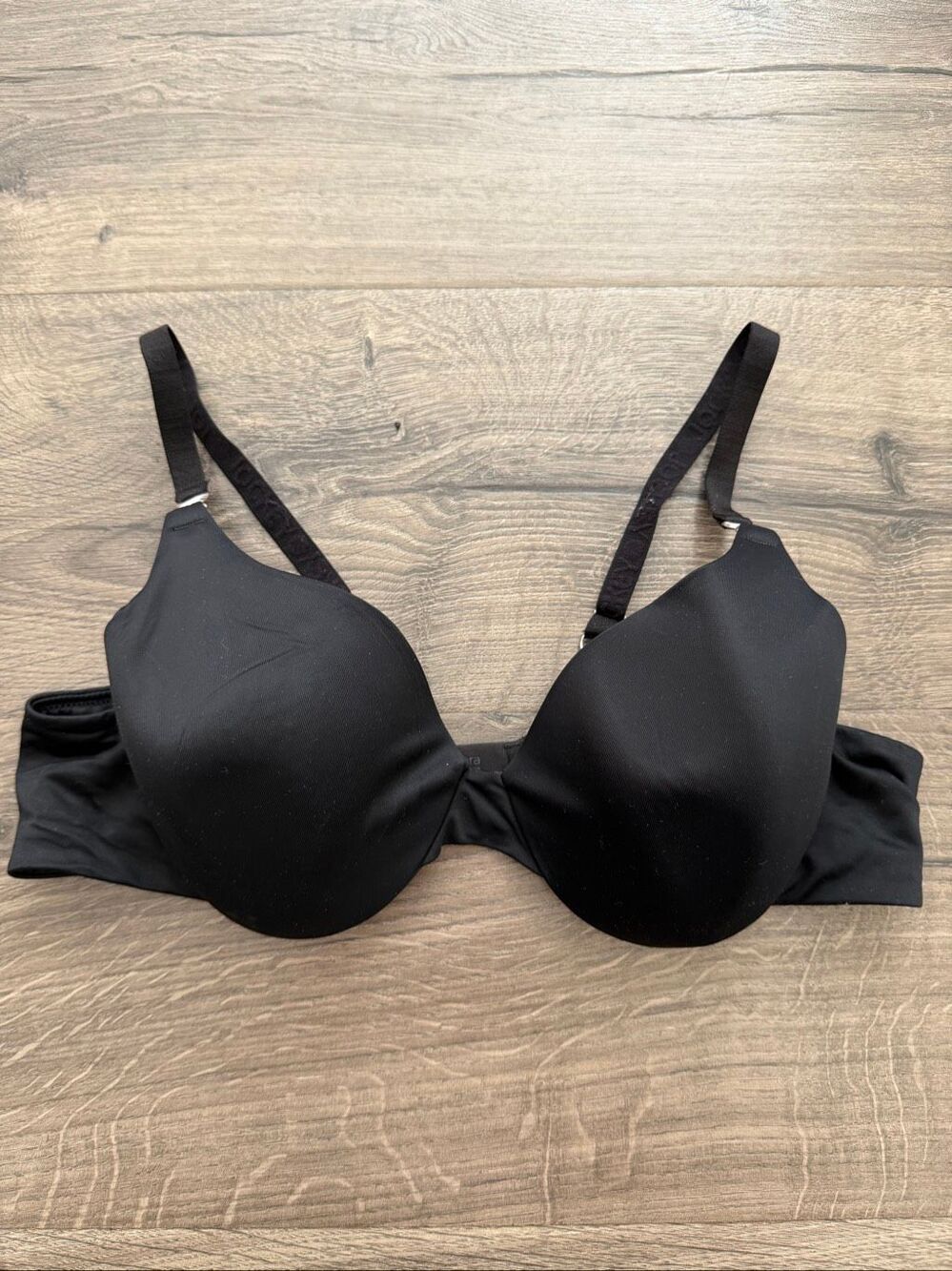 Jockey 6702 Tailored Contour Underwire Padded Bra black NWOT 2/36
